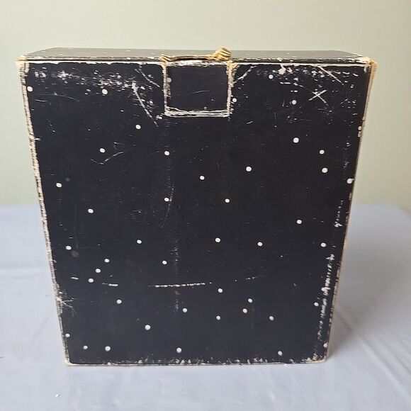 Williraye Studio - Folk Art - Cow With Cat Pull Toy Figurine WW1403 On Wheels - Picture 10 of 12